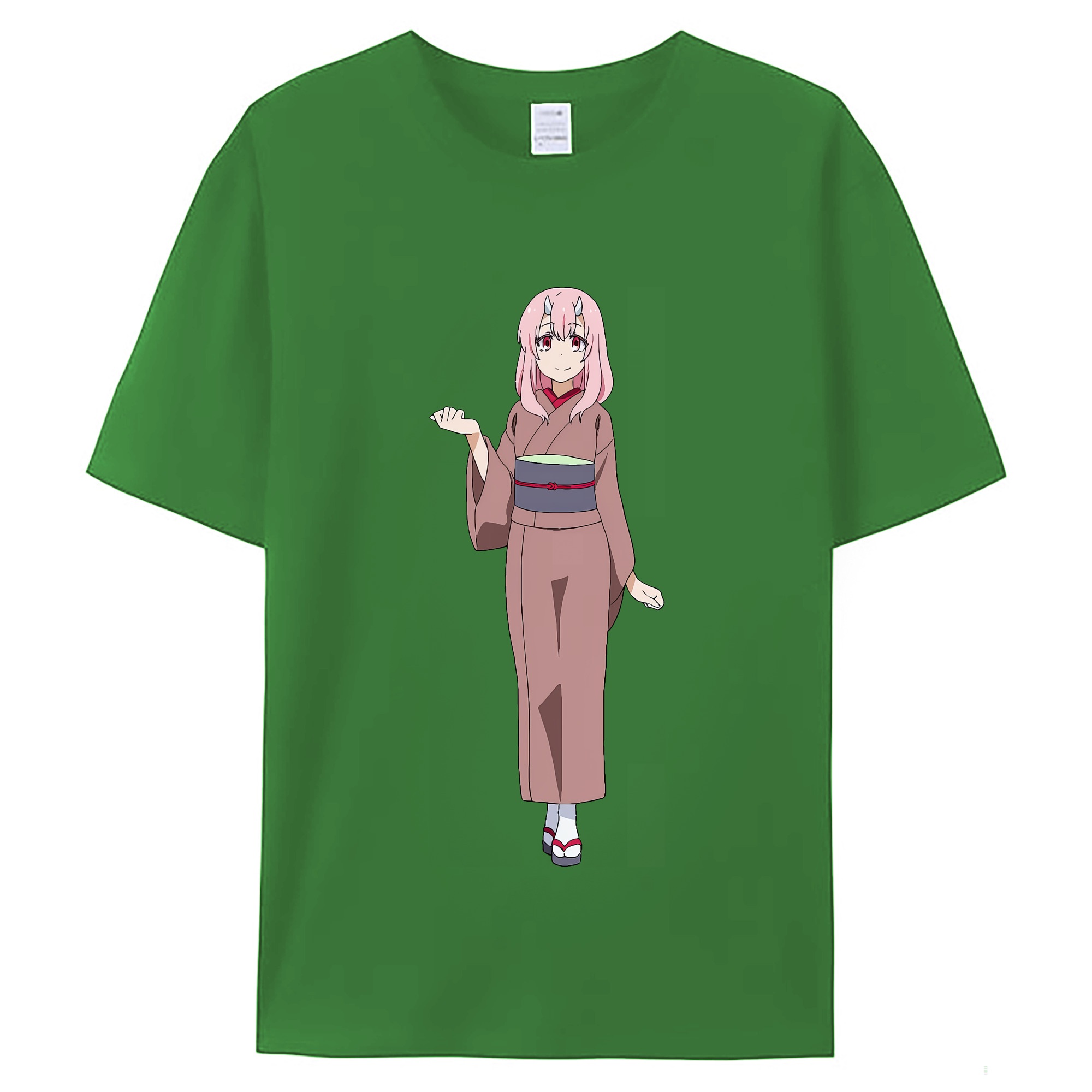 （画像用） 転スラ Regarding Reincarnated to Slime レディースカジュアルプリントTシャツ（綿100％）